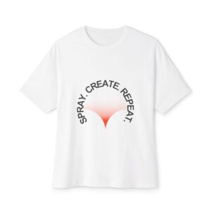 "Color the Silence" Tee — Minimalist Inspirational Boxy T‑Shirt